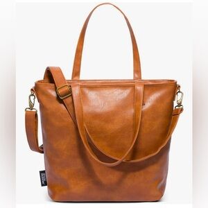 Simple Modern Tote, vegan leather. Used, excellent condition.